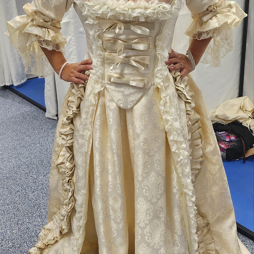Burleska Marie Antoinette Costume Medieval Victorian lolita Wedding dress - Picture 3 of 16